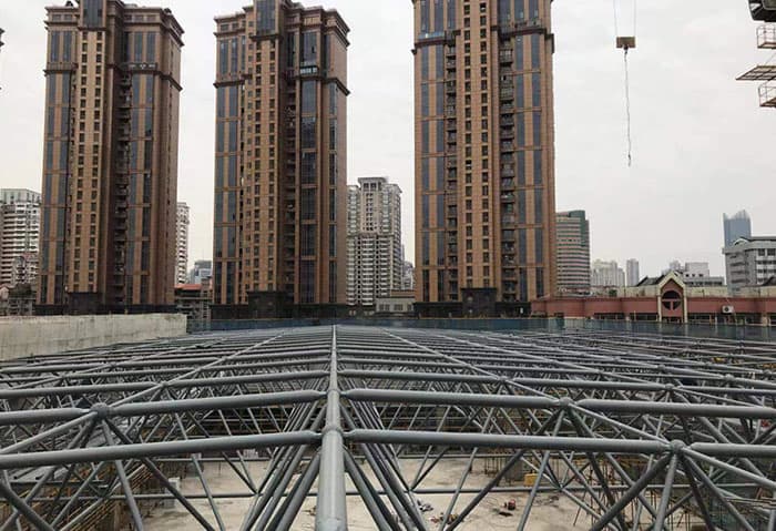 丽水螺栓球网架结构