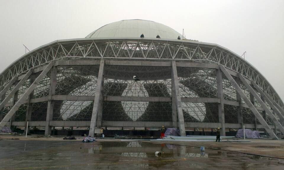 丽水温泉馆网架工程